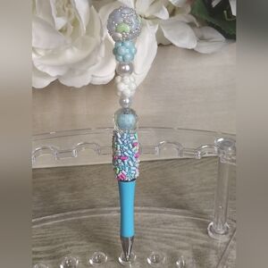 Colorful Beaded Pen with Unique Design